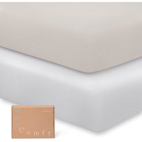 Supersoft Crib Sheets for Boys, Premium Bamboo