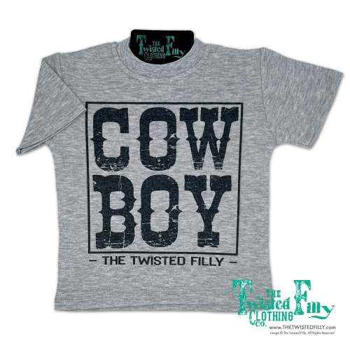 Cow Boy - S/S Infant Tee - Assorted Colors – The Twisted Filly Clothing Co.