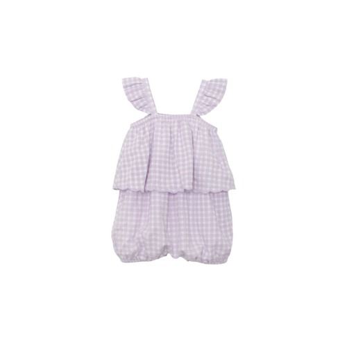 Sugar Plum Sleeveless Romper, 3M BR
