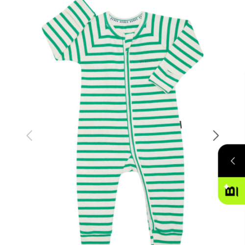 Bonds Wide Needle Rib Zippy | Baby Baby Coverall | BWJHA