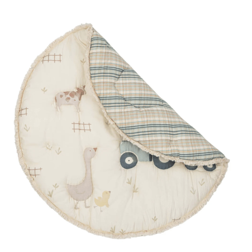 Charlie Farmhouse Quilted Play Mat