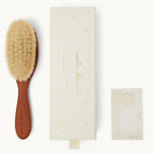 Aristidis Hairbrush with Crest | Marie-Chantal