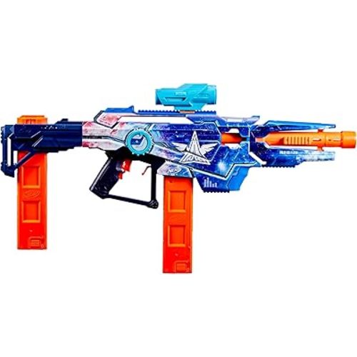 Nerf Loadout Galactic Commander Motorized Blaster, 3 Firing Modes, 3 Attachment Accessories, 48 Nerf N1 Darts, Kids Toys & Gifts, Ages 8+
