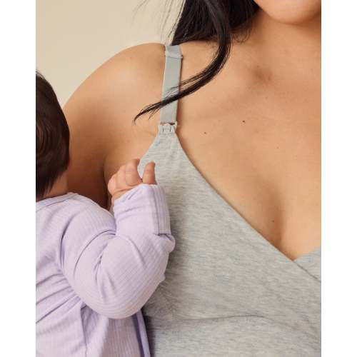SoftStretch Cotton Nursing Bra | Buff - Kindred Bravely