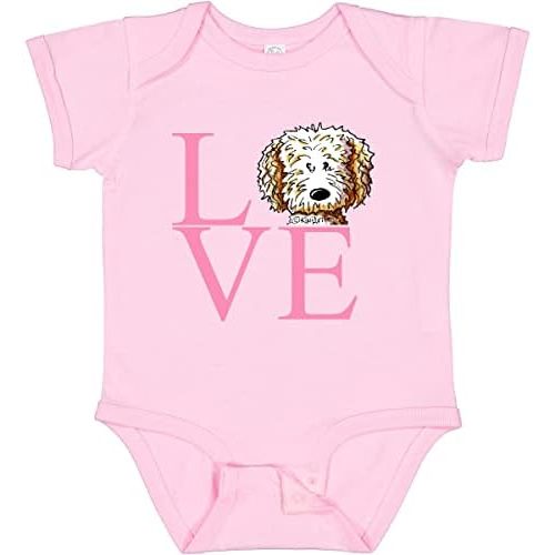 inktastic KiniArt Doodle Love Baby Bodysuit - KiniArt