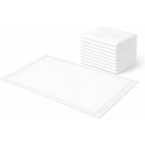 BeeStarz® Gentle-Dry+™ Disposable Underpads 17” x 24” (50 Count) – Ultra Absorbent Baby Changing Pads, Leakproof Bed Pads & Chair Protection for Adults & Elderly, Waterproof Pads, Puppy Training Pads