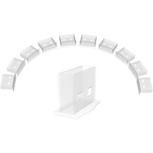 10-Pack Transparent USB Type-A Dust Plugs-USB Port Protector Covers for USB A Female Ports,Dustproof Cap Protectors for USB Ports,Computer,Laptop,TV,Router,All USB A Devices