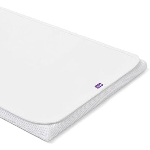 Snuz - Baby Crib Waterproof Mattress Protector for Night Time Accidents, Super Soft and Absorbent Cotton Pad, Hypoallergenic, Machine Washable (30 x 16”)
