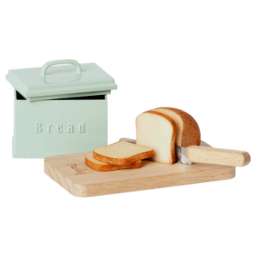 Bread Box w/ Utensils, Miniature - Maileg USA