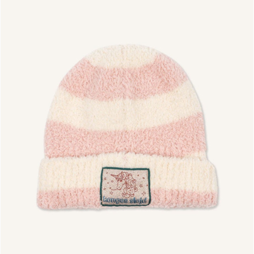Softy Unicorn Fleece Beanie | Pink