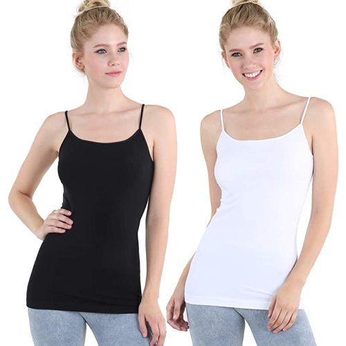 NIKIBIKI Women Seamless Premium Classic Camisole, Made in U.S.A, One Size
