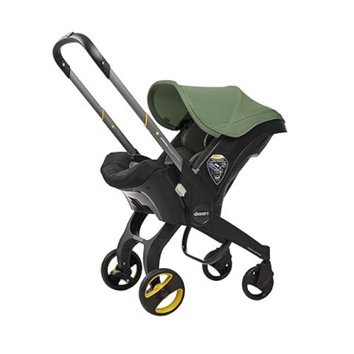 Doona Car Seat & Stroller, Slate Green - All-in-One Travel System