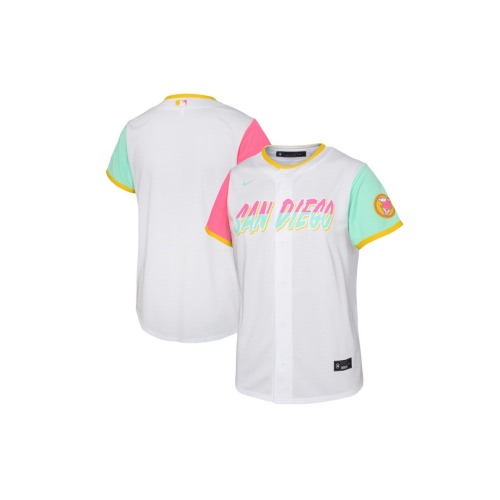 Infant Nike White San Diego Padres City Connect Replica Jersey, 18M