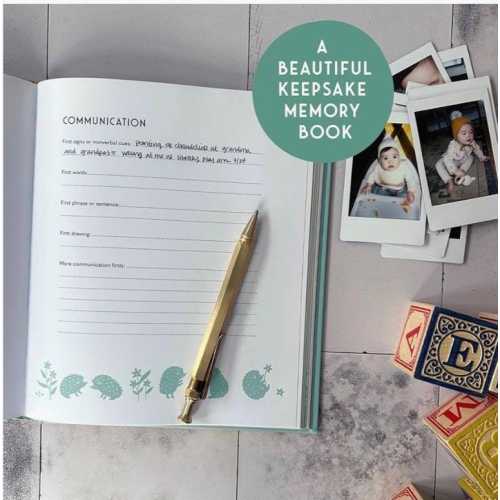 My Baby's Book:A Keepsake Journal for Parents to Preserve Memories, Moments & Milestones