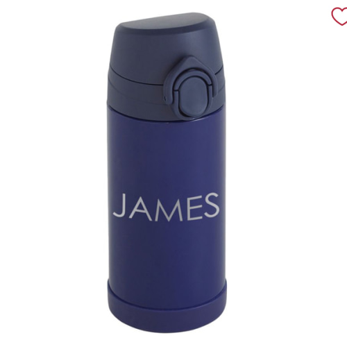 Mackenzie Navy Solid Water Bottle
