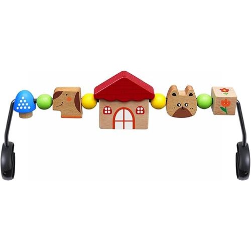iGRATENS Baby Bjorn Bouncer Toy Bar, Toy for Baby Bouncer Soft & Bliss, Easy to Attach and Remove, Child-Friendly Materials, Exciting Design for Curious Babies, Pet Paradise