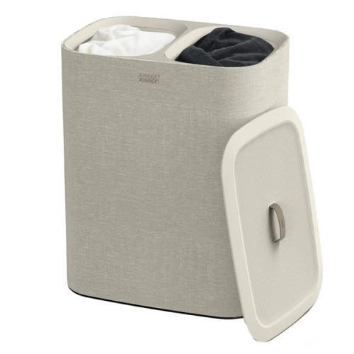 Joseph Joseph Tota Dual Compartment Laundry Basket | The Container Store
