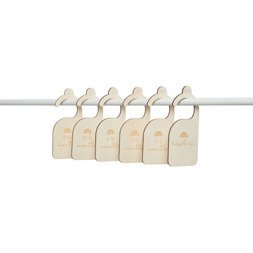 Wardrobe Dividers 6 Pack - Anko