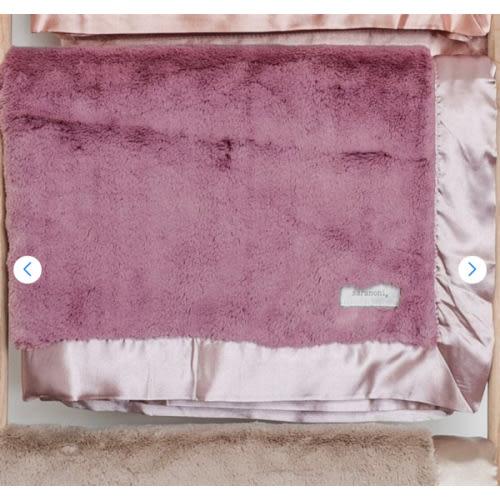 Saranoni Satin Border Receiving Blanket – Soft & Elegant Stylish | Saranoni