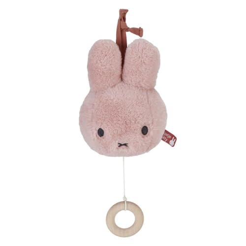 Miffy Fluffy Musical Pulldown, Pink