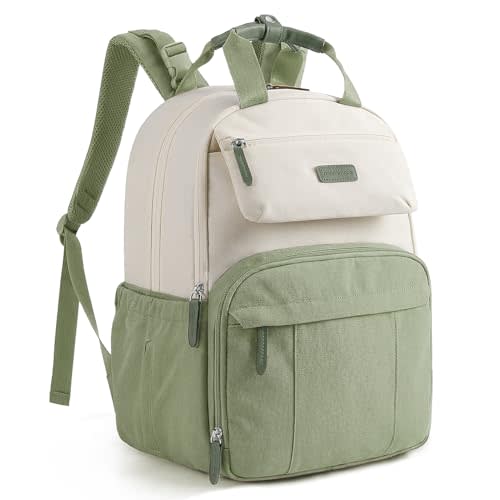mommore Diaper Bag Backpack Travel Baby Bag with Changing Pad for Mom Dad | Large Capacity, Insulated Pockets, Luggage & Stroller Straps, Maternity Bag for Newborn Baby Essentials, Hospital & Work
