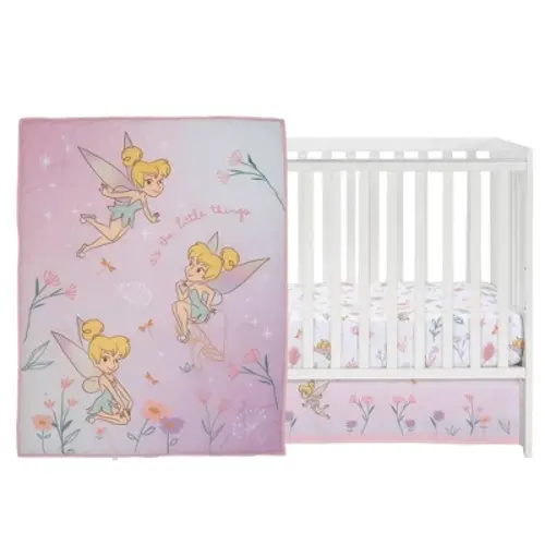 Shop Lambs & Ivy 3pc Tinker Bell Crib Bedding Set - Save 10% Off Your First Purchase. Free - Lambs & Ivy - Lambs-ivy.com
