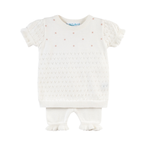 Girls Pointelle Knit Set I Feltman Brothers