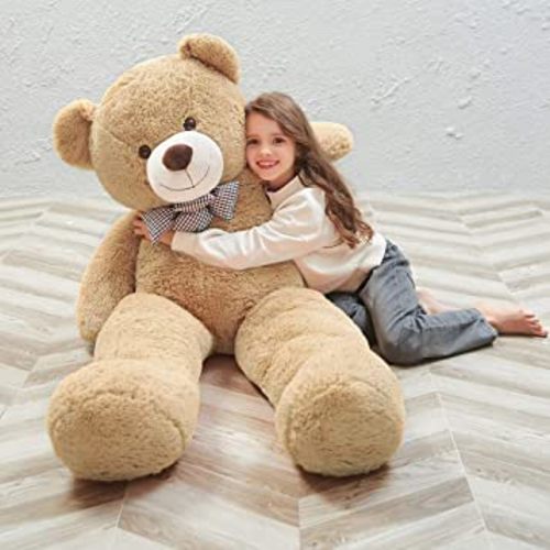 MaoGoLan Big Teddy Bear Giant Bear Stuffed Animals Large Plushies Life Size Teddy for Children Valentine's Day Adults