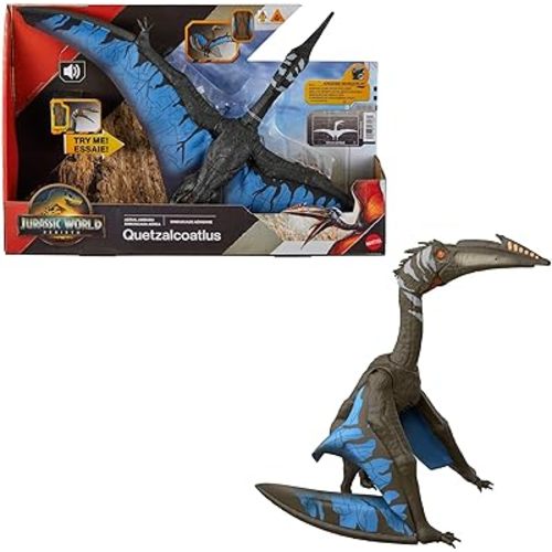 Jurassic Rebirth Aerial Ambush Giant Pterosaur Quetzalcoatlus, Cretaceous Era