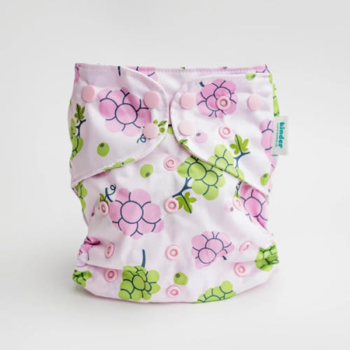 Food: Essentials Pocket Cloth Diaper with Athletic Wicking Jersey, Grows with your Baby