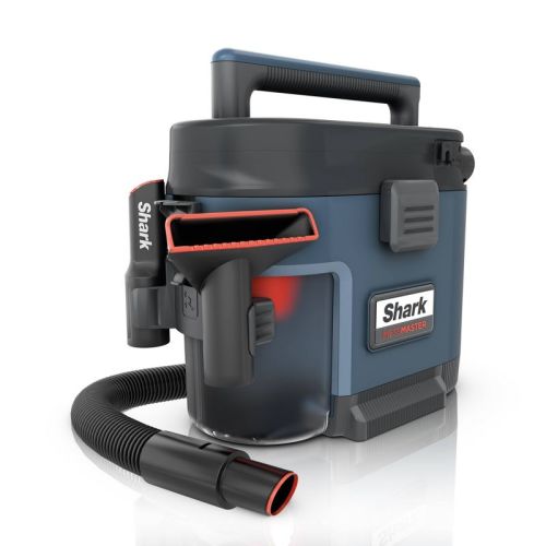 Shark MessMaster Corded Wet and Dry Vacuum VS101 1.2" Path Blue: 6.5 Amps, Bagless, 20' Cord, Pet Hair, Multi-Surface Foam Filter, 950W