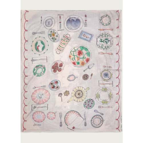 'Once Upon a Feast' Muslin Blanket