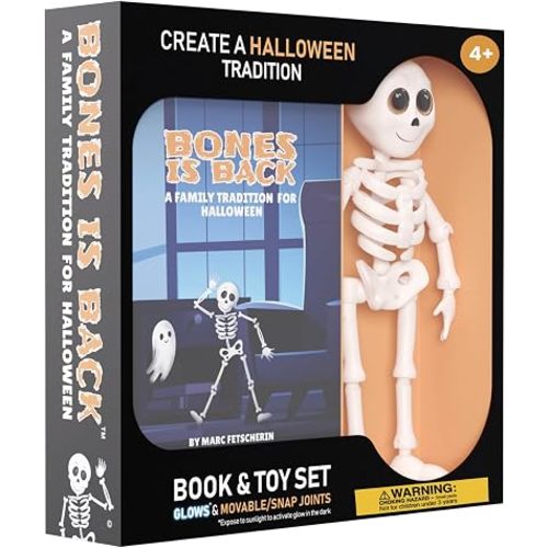 Interactive Halloween Book & Toy Set, Ages 4–12