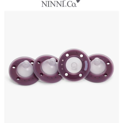 Ninni Pacifier Plum 4 Pack