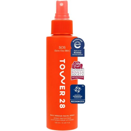 Tower 28 SOS Daily Rescue Soothing Hypochlorous Acid Spray for Face (4 oz)