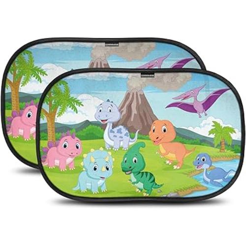 Car Window Shade for Baby with Certified UV-Protection 2 Pack - 20"x12"