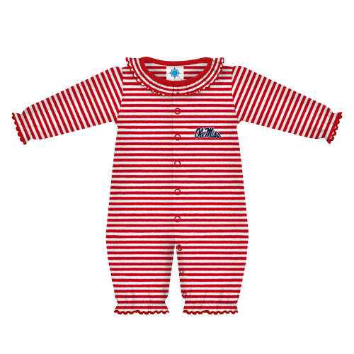 Ole Miss Rebels Ruffle Stripe Convertible | College Baby