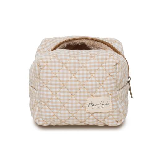 Nude Mini Makeup Bag
