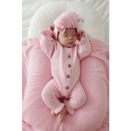 Feggari Ruffle Onesie in Petal Pink – Sweet June