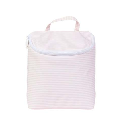 The Bottle Bag- Pink Stripe