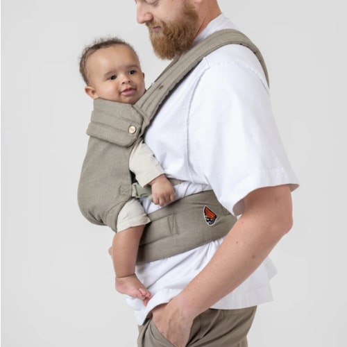 The Monarch Baby Carrier - Charles Herringbone – Mabē