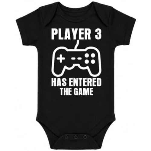 CBTwear Player 3 Has Entered the Game Funny Baby Bodysuit