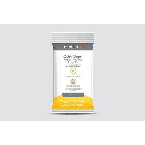 Quick Clean™ Breast Pump Wipes | Medela