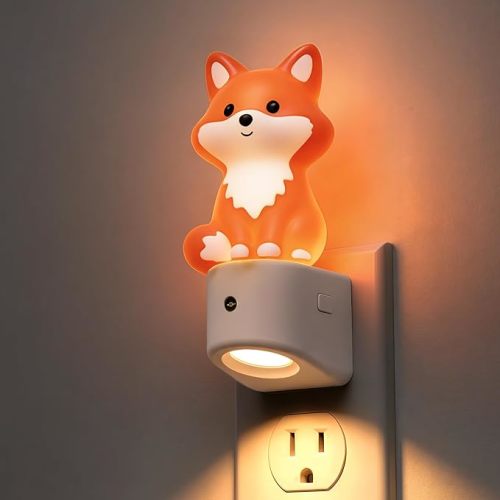 L LOHAS LED Night Light for Kids,Kids Night Light,Dusk to Dawn Sensor