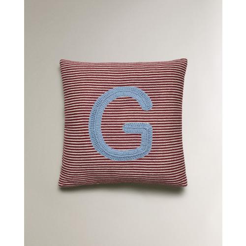 KIDS’ EMBROIDERED LETTER G CUSHION