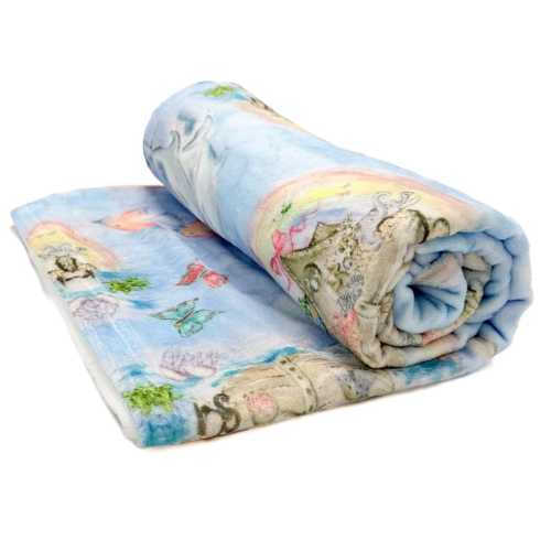 Noah’s Ark Fleece Baby Blanket - 1165