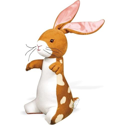 YOTTOY Velveteen Rabbit Plush – The Velveteen Rabbit Stuffed Animal Inspired by the Classic Children's Book by Margery Williams, Soft 10 Inch Rabbit Plush Toy Gift for Kids