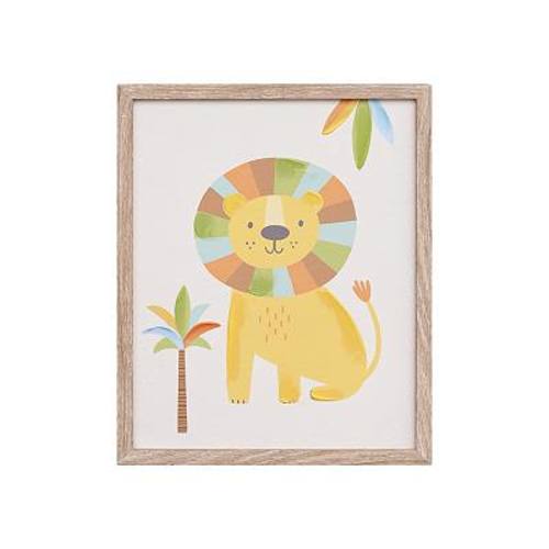 8" x 10" Nursery Animals Framed Wall Art