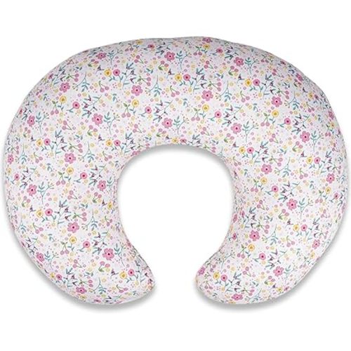 Baby Nursing Pillow for Breastfeeding, Adjustable Breast Feeding Pillow for Bottle Feeding, Breastfeeding Essentials for Mom and Baby Healthier Nursing, Removable Cover- Blooming Daisy