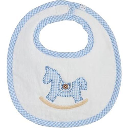 Mud Pie Children's Rocking Horse Bib; One Size Fits Most